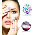 Colorful Acrylic Nontoxic Eco-Friendly 3D Vinyl Crystal Face Sticker